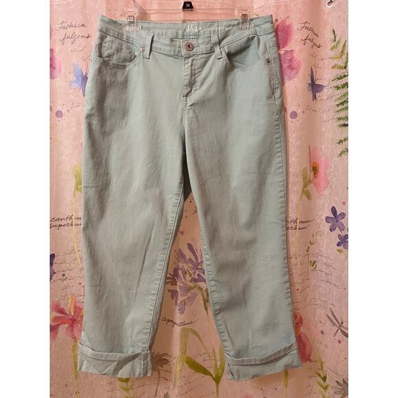 Style & Co. Womens Curvy Cuffed Capri Jeans Size 10 - Picture 11 of 11